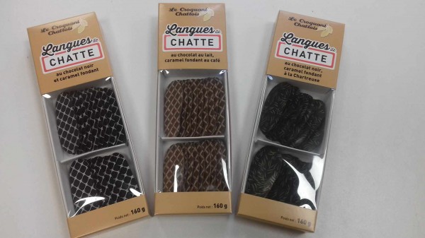 Magasin de chocolats à Chatte