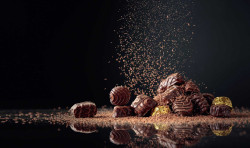 Livraison de chocolats pour une entreprise avant les fêtes de fin d'année